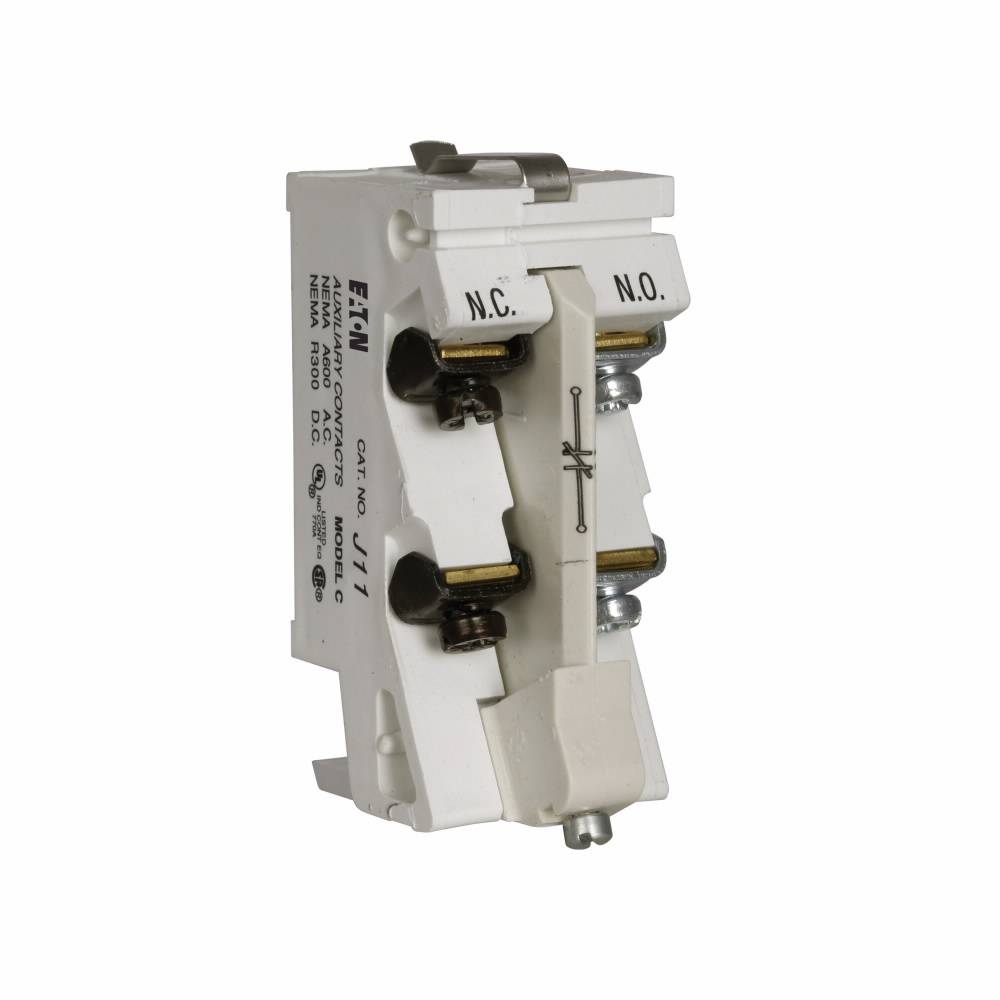 EATON J11 A200 Auxiliary Contact, 28 to 600 VAC