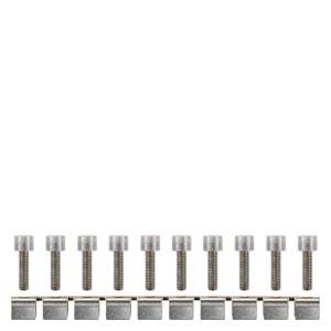 Siemens 8WH9030-6AL00 Permanent Link Rail Jumper With Screw, 10 Poles, Metal