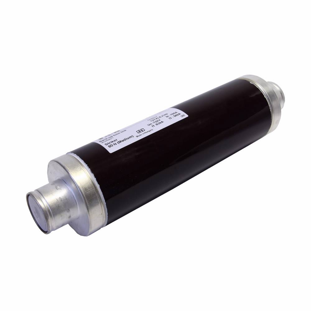 Bussmann 12TXLEJ160 DIN Dimensioned Medium Voltage Euro-IEC Fuse, 160 A, 12 kV, 63 kA Interrupt