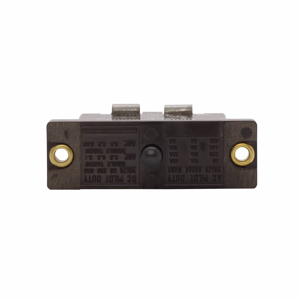 EATON D80AS2 Precision Device Snap Action Relay Timer Switch, 30 A Make, 3 A Break Contact Rating, 2-Pole, Screw Terminal, 2NO-2NC Contact Form