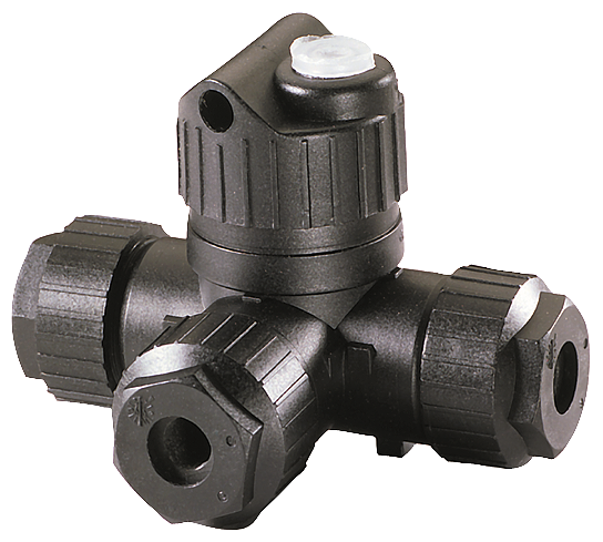 Siemens 6GK19050AA00 Splitter Connector Tap, For Use With PROFIBUS PA Segments, 54 mm H x 84 mm W x 49 mm D, PBT