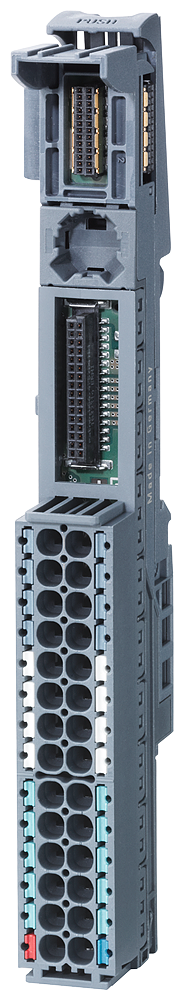 Siemens 6AG11936BP407BA1 SIPLUS ET 200SP Type A1 Push-In Terminal Base Unit w/ (2) 5 Auxiliary Additional Terminals, Temperature Measuring, 24 VDC, 10 A Line, DC Voltage Input