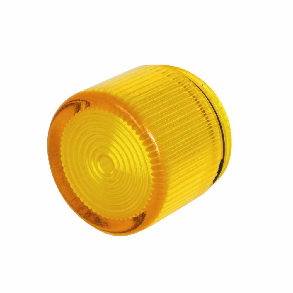 EATON 10250TC23 Blank Heavy Duty Oiltight/Watertight Operator Lens, 0.8 in L x 0.8 in W x 0.7 in H, NEMA 1/2/3/3R/4/4X/12/13/IP65, Round, Plastic