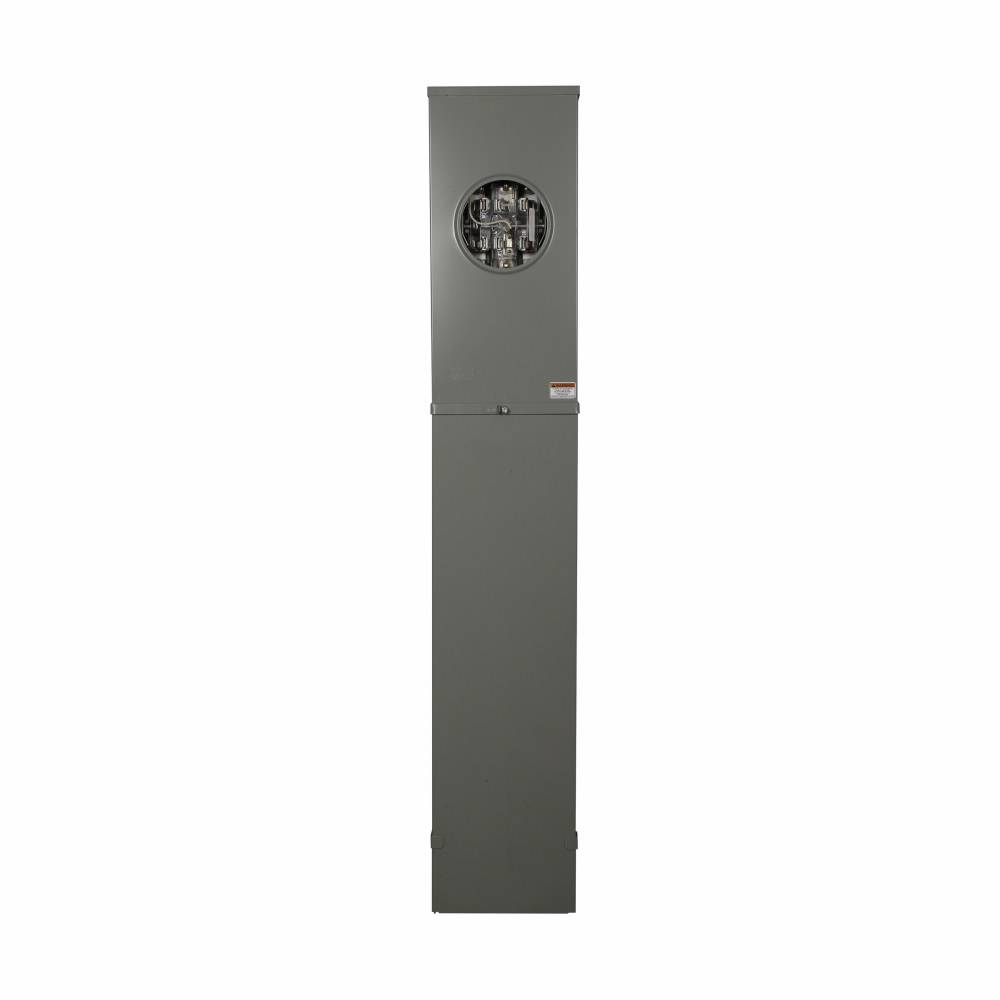 EATON 1009845CH Lever Bypass Meter Pedestal, 600 VAC, 200 A, 3 Phase