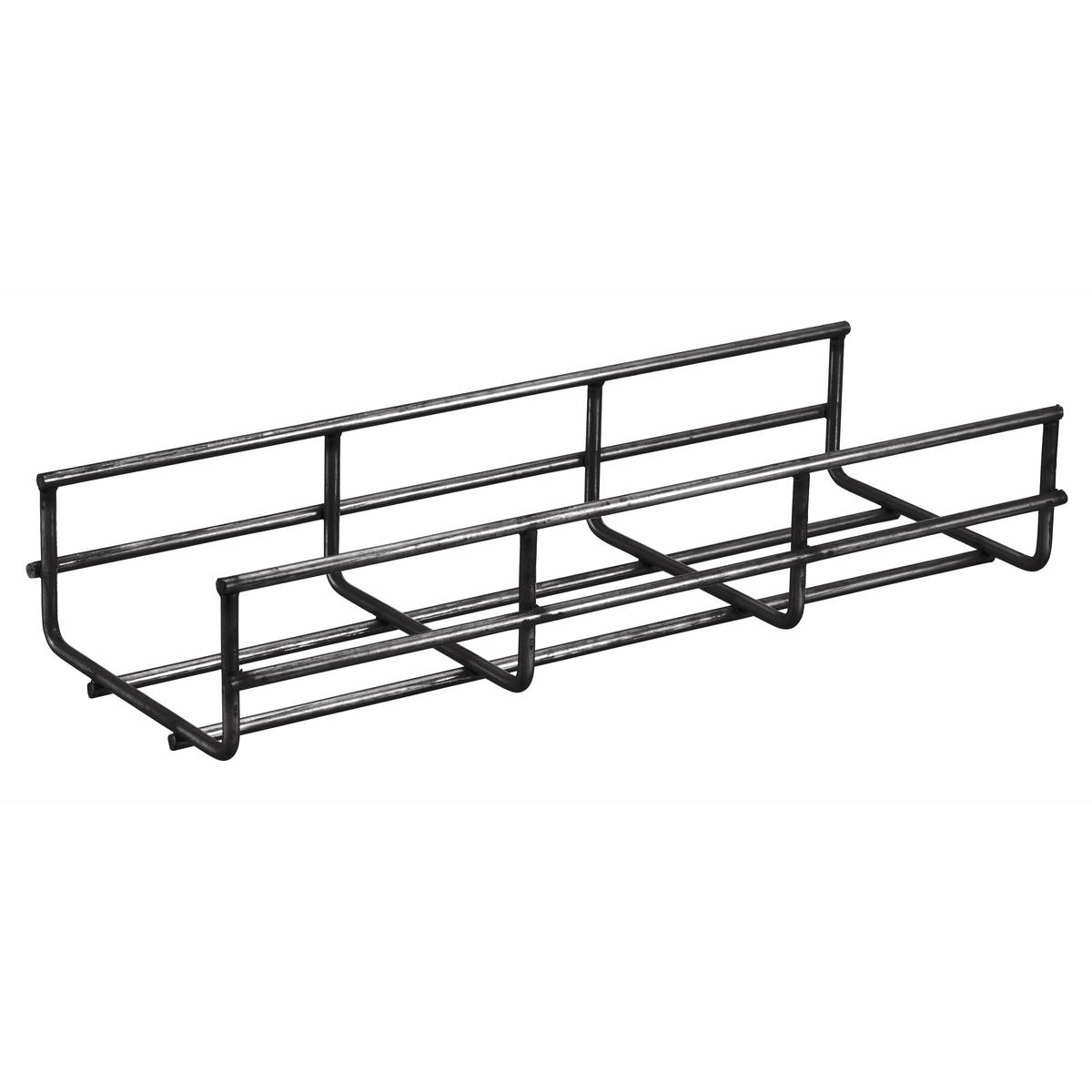 PREMISE WIRING Wiring Device-Kellems HBT0202BK Wire Basket Overhead Tray, 118 in L x 2 in W, Steel