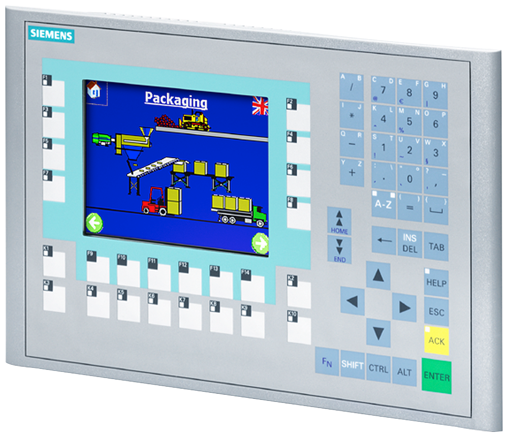 Siemens SIPLUS HMI 6AG16430BA014AX1 MP 277 Multi-Panel, 6 in TFT Touch Display, 24 Keys, 1 x RS485, 1 x RS422, 1 x USB, 1 x Multimedia Card Slot, 1 x RJ45 Industrial Ethernet