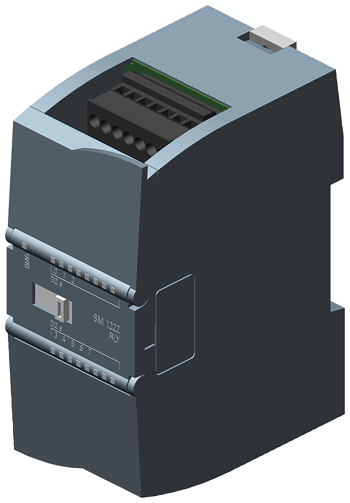 Siemens SIPLUS 6AG12221HF324XB0 S7-1200 Digital Output Module, 8 Outputs