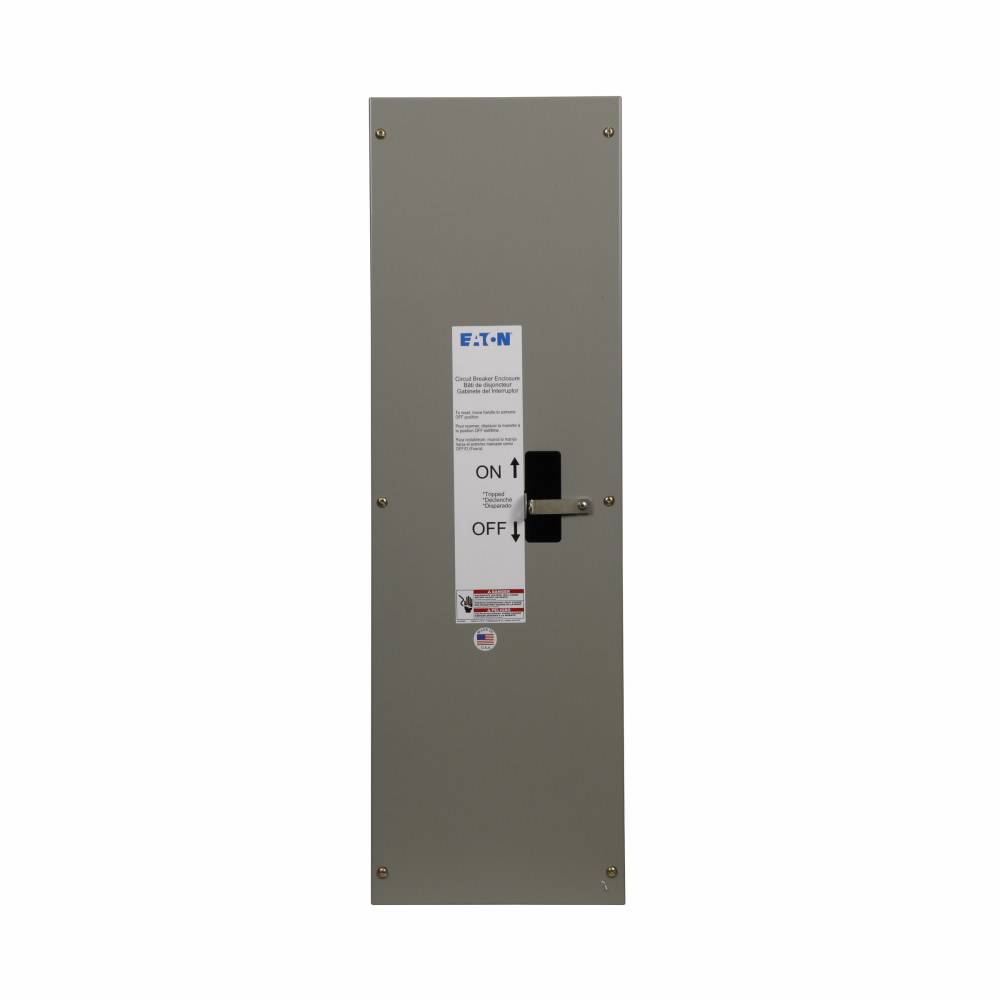 EATON SJDN250 C Series Circuit Breaker Enclosure With Knockout, 7.2 in L x 10.92 in W x 34.7 in H, NEMA 1/3R/4/4X/5/12/12K NEMA Rating, Stainless Steel
