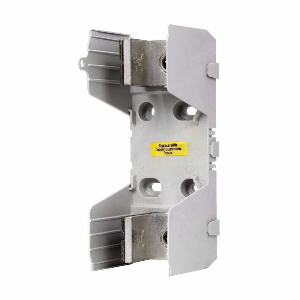 Edison HM25400-1CR Knife-Blade Modular Fuse Block, 250 V, 400 A, 600 kcmil, 4 AWG to 500 kcmil, (2) 4 to 3/0 Cu AWG, (2) 4 to 3/0 AWG Al Solid Wire, 1 Pole