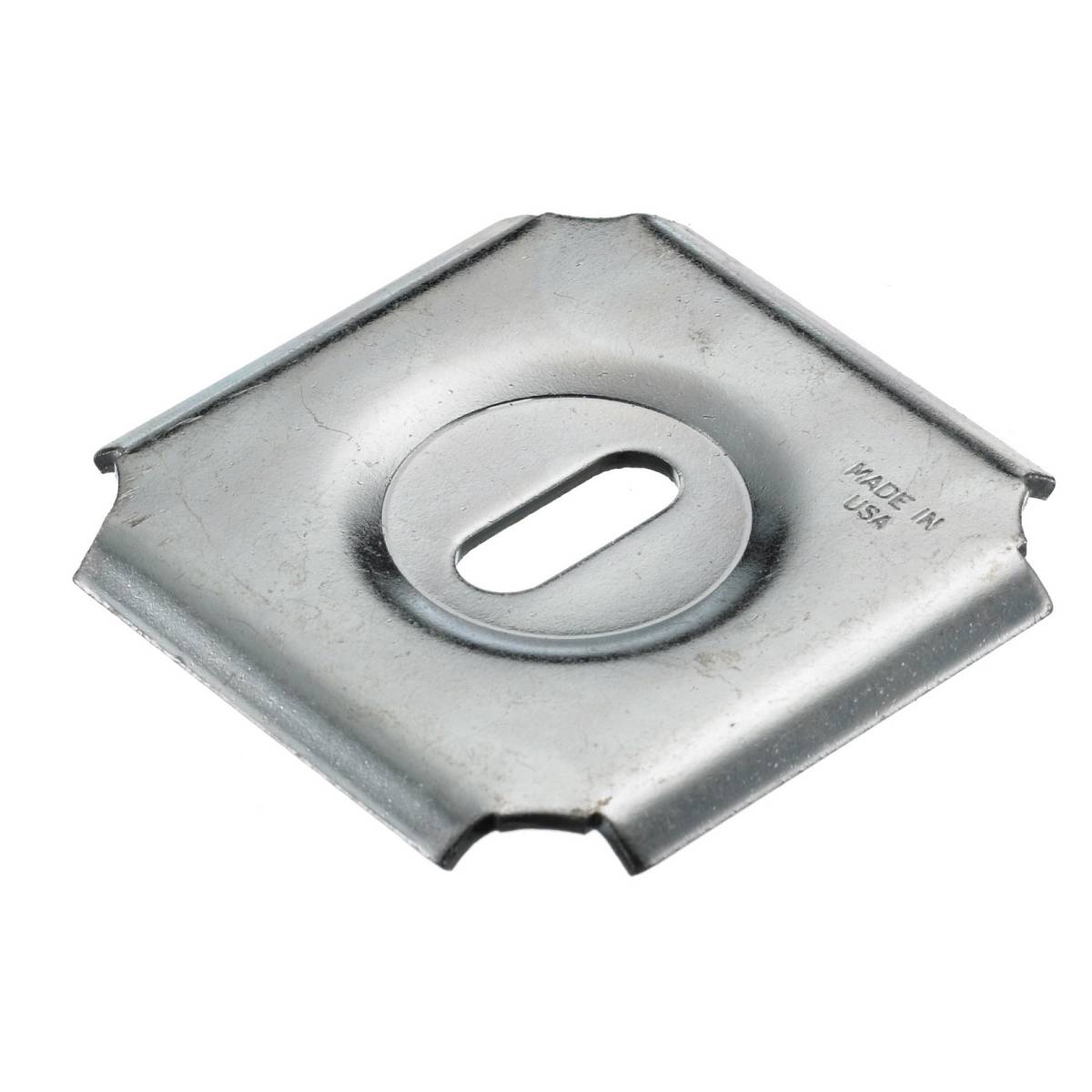PREMISE WIRING Wiring Device-Kellems NEXTFRAME™ HBTWS Standard Support Washer, For Use With Round or Shaped Style Wire Basket Under Floor Tray, 2.387 in L x 0.155 in W, Steel