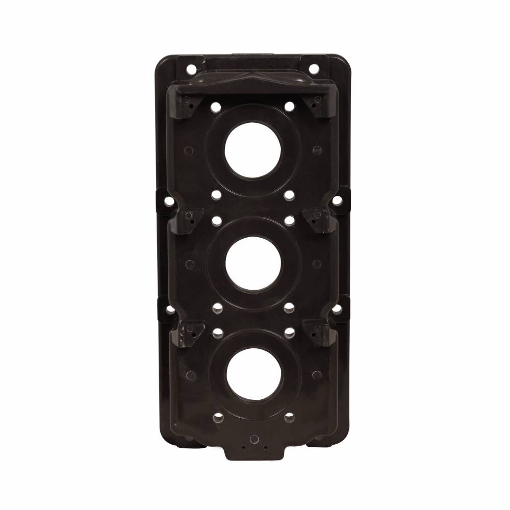EATON 49-1350-3 Pushbutton Control Station With Anchor Straps, For Use With 30 mm Pilot Device