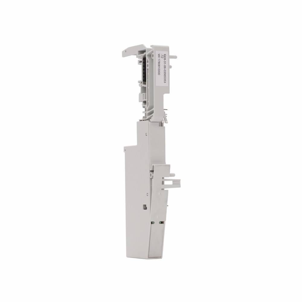 EATON XN-S6S-SBCSBC 6-Level Connection Plug-In Slice I/O Base Module, Screw Wire Clamp, For Use With XN-4DO-24VDC-0.5A-P Digital Output and XN-4AI-U/I Analog Input Module