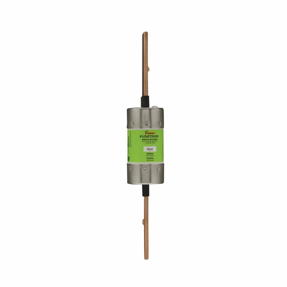 Bussmann Fusetron™ FRS-R-110 Current Limiting Renewable Time Delay Fuse, 110 A, 600 VAC/300 VDC, 200 kA Interrupt, RK5 Class, Cartridge Body