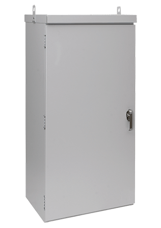 nVent HOFFMAN WEATHERPRO™ A60R2524FSLP A3PM 1-Door Enclosure, 60 in L x 25 in W x 24 in D, NEMA 3R/IP32 NEMA Rating, Steel