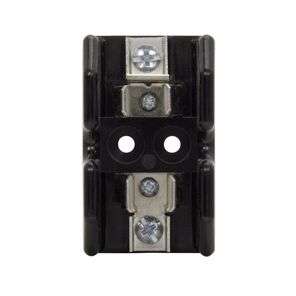 Edison T60060-1SR Open Fuse Block, 600 VAC/VDC, 60 A, Class: T, 18 to 10 AWG Cu Wire, 1 Pole