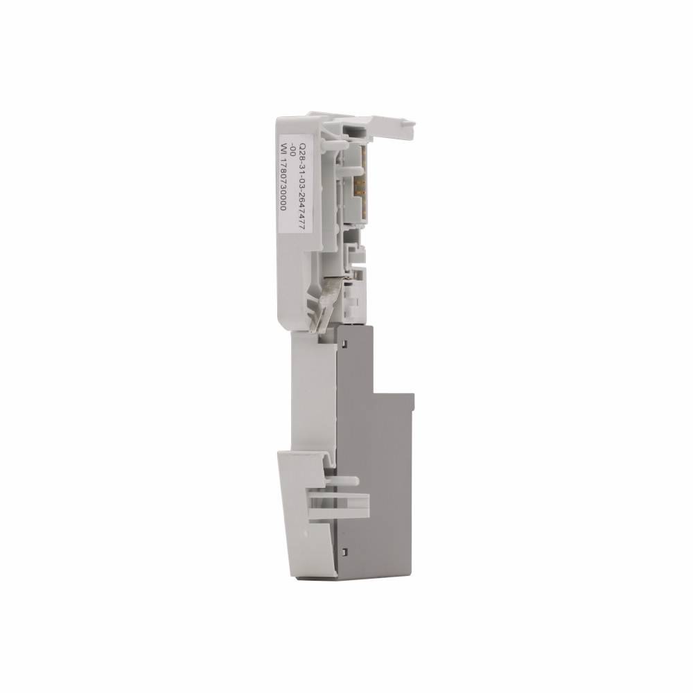 EATON XN-P3T-SBB 3-Level Connection Plug-In Power I/O Base Module, Spring Cage Wire Clamp, For Use With XN-BR-24VDC-D, XN-PF-24VDC-D and XN-PF-120/230VAC-D Supply Module