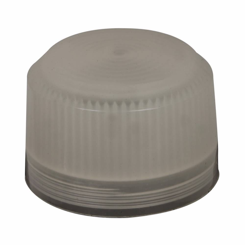EATON 10250TC6N Blank Heavy Duty Oiltight/Watertight Operator Lens, 30.5 mm, NEMA 1/2/3/3R/4/4X/12/13/IP65 NEMA Rating, Round Shape, Plastic