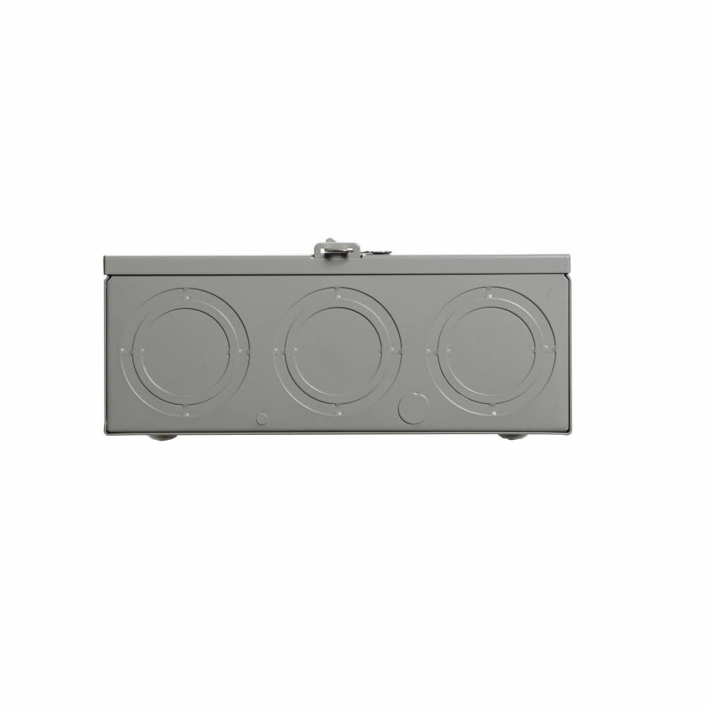 EATON Cutler-Hammer 1010418CH 3-Wire 1-Position Commercial Service Single Meter Socket With Lever Bypass, 600 VAC, 200 A, 1/3 Phase