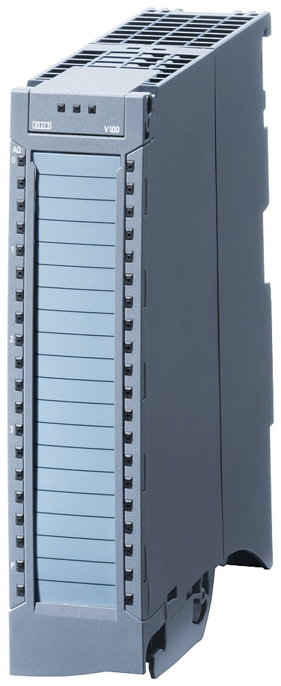 Siemens 6AG15325HD007AB0 Analog Output Module, 4 Outputs, 1 to 5 V, 0 to 10 V, +/-10 V, 0 to 20 mA, 4 to 20 mA, +/-20 mA Signal Range, 16 bit Resolution, 0.3 % Accuracy