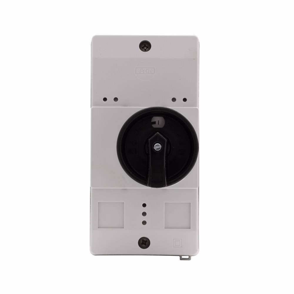 EATON XTPAXENCS55B Insulated Enclosure With Black/Gray Rotary Handle, 6.22 in H x 3.15 in W x 4.94 in D