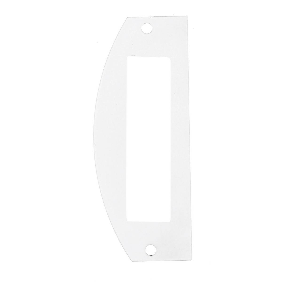PREMISE WIRING ScrubShield® S1R8PSPX Single Extron® MAAP Opening/Standard Sized SystemOne Outer Sub Plate, Composite