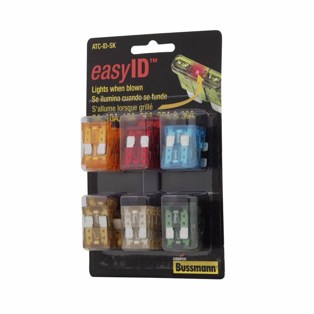Bussmann ATC-ID-SK Non-Indicating Fuse Service Kit, 32 VDC, 1 kA, 36 Pieces