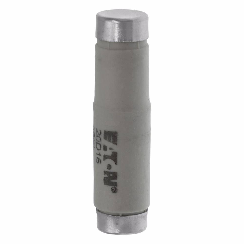 Edison 20D16 Type D Diazed Low Voltage Time Delay Time-Delay Fuse Link, 20 A, 500 VAC, 100 kA Interrupt, Class: gG/gL, Round Body