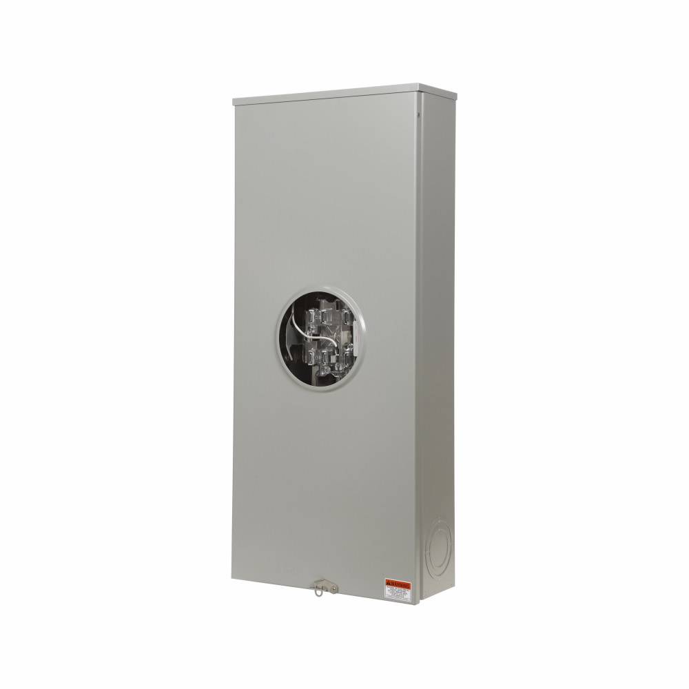 EATON 1009771CH 4-Wire Lever Bypass Meter Socket, 600 VAC, 320 A, 3 ph Phase