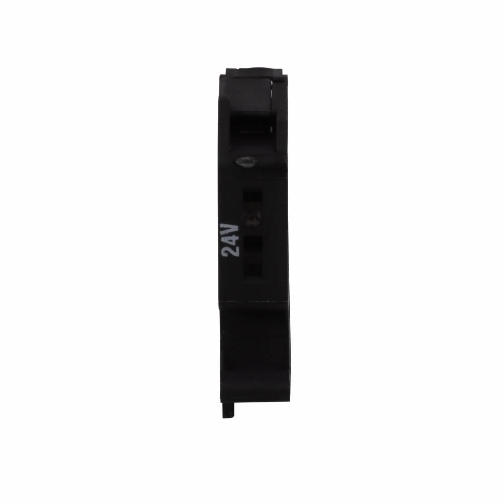 EATON XBPFUL24 Fuse Plug With Light Indicator, For Use With Screw Connection Disconnect and Component Terminal Block, 26 to 10 AWG Wire Size, 6.2 mm W Terminal, 500 V 16 A Connection, Black
