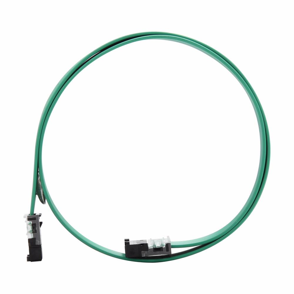 EATON SWD4-M5LF8-24-2S Flat Cable, 600 V, 19-1/2 in L, 8 AWG Conductor