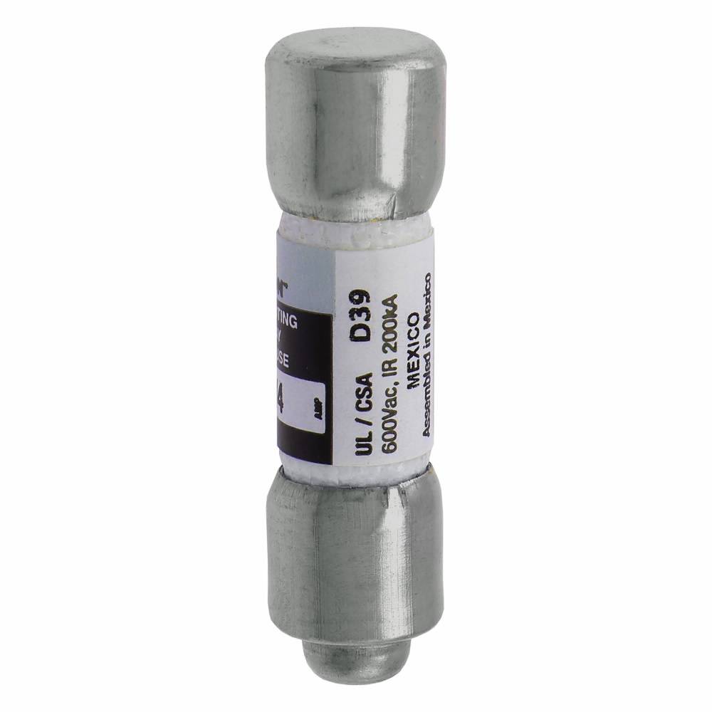 Bussmann CC-Tron® FNQ-R-3/4 Current Limiting Time Delay Fuse, 0.75 A, 600 V, 200 kAIC Interrupt, CC Class, Cylindrical Body