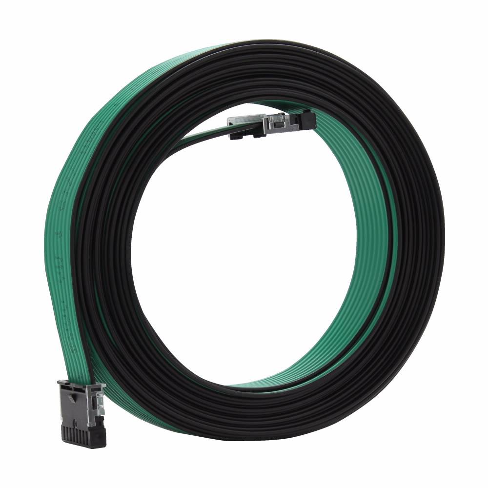 EATON SWD4-5LF8-24-2S Flat Cable, 600 V, 16.4 ft L, 8 AWG Conductor, Ribbon