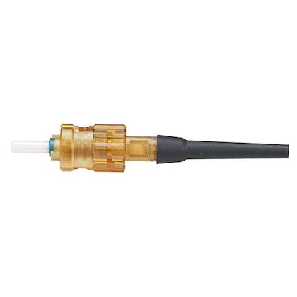 Panduit® OptiCam® FST2MC5BL Fiber Optic Connector, ST2 Simplex Connector, 50/125 um OM2 Multi-Mode Fiber, 900 um Buffered, Zirconia Ceramic Ferrule