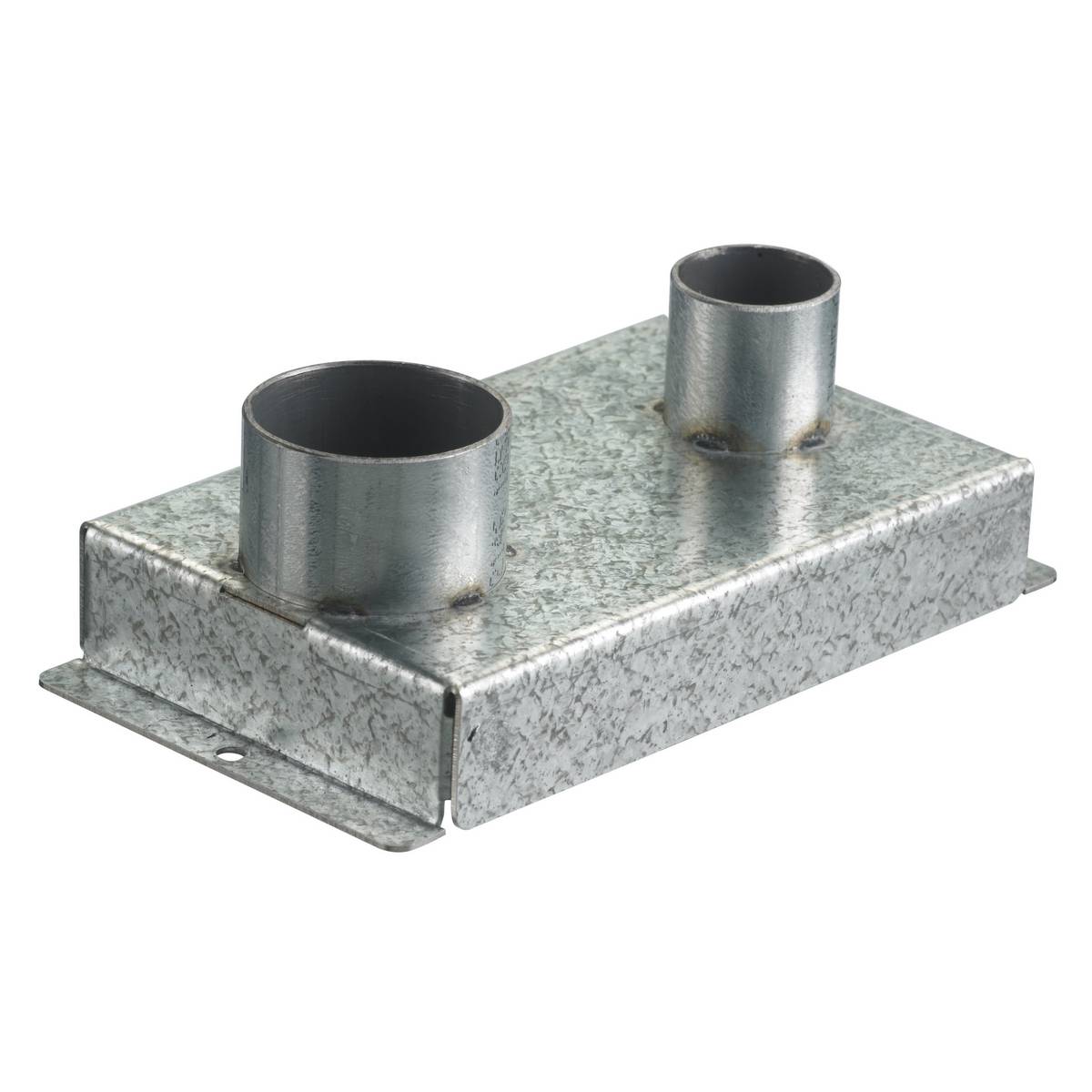 Wiring Device-Kellems SystemOne ScrubShield® S1R8JNC2 Replacement Standard Sized Fitting Box, 8 in Hole, For Use With In-Floor Delivery Systems and SystemOne Fire Rated Poke Through, Galvanized Steel