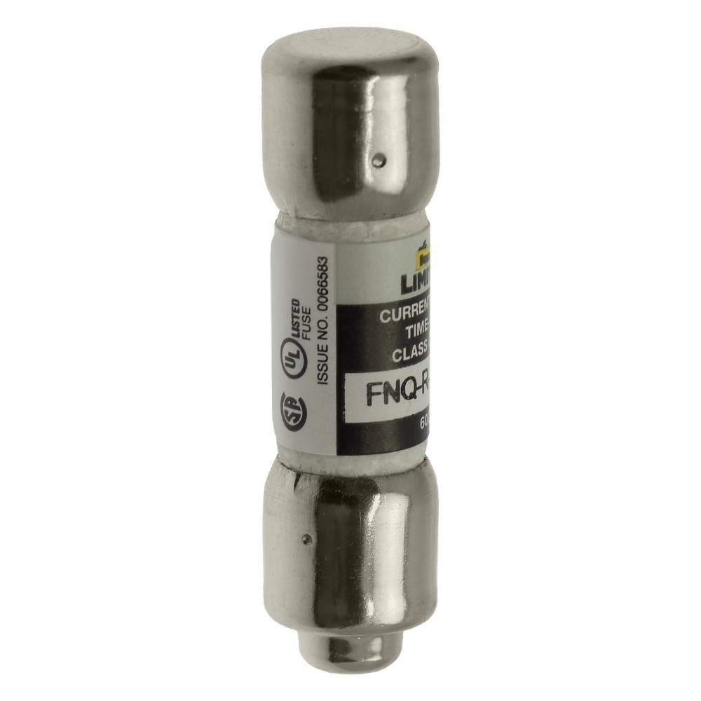 Bussmann CC-Tron® FNQ-R-12 Time Delay Fuse, 12 A, 600 V, 200 kA Interrupt, CC Class, Cylindrical Body