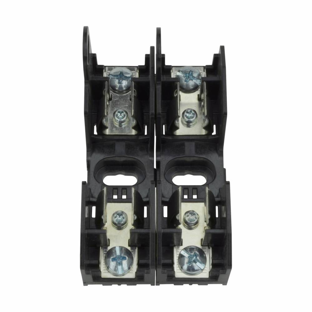 Edison HM25030-2SR Modular Fuse Block, 250 VAC, 30 A, Class: H, 18 to 10 AWG Wire, 2 Poles