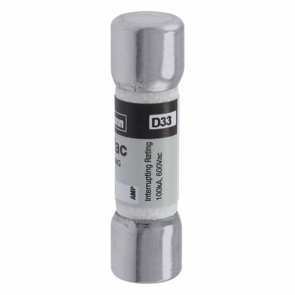 Bussmann LIMITRON® KTK-1 Fast Acting Fuse, 1 A, 600 VAC, 100 kA Interrupt, Class: Supplemental/Midget, Cartridge Body