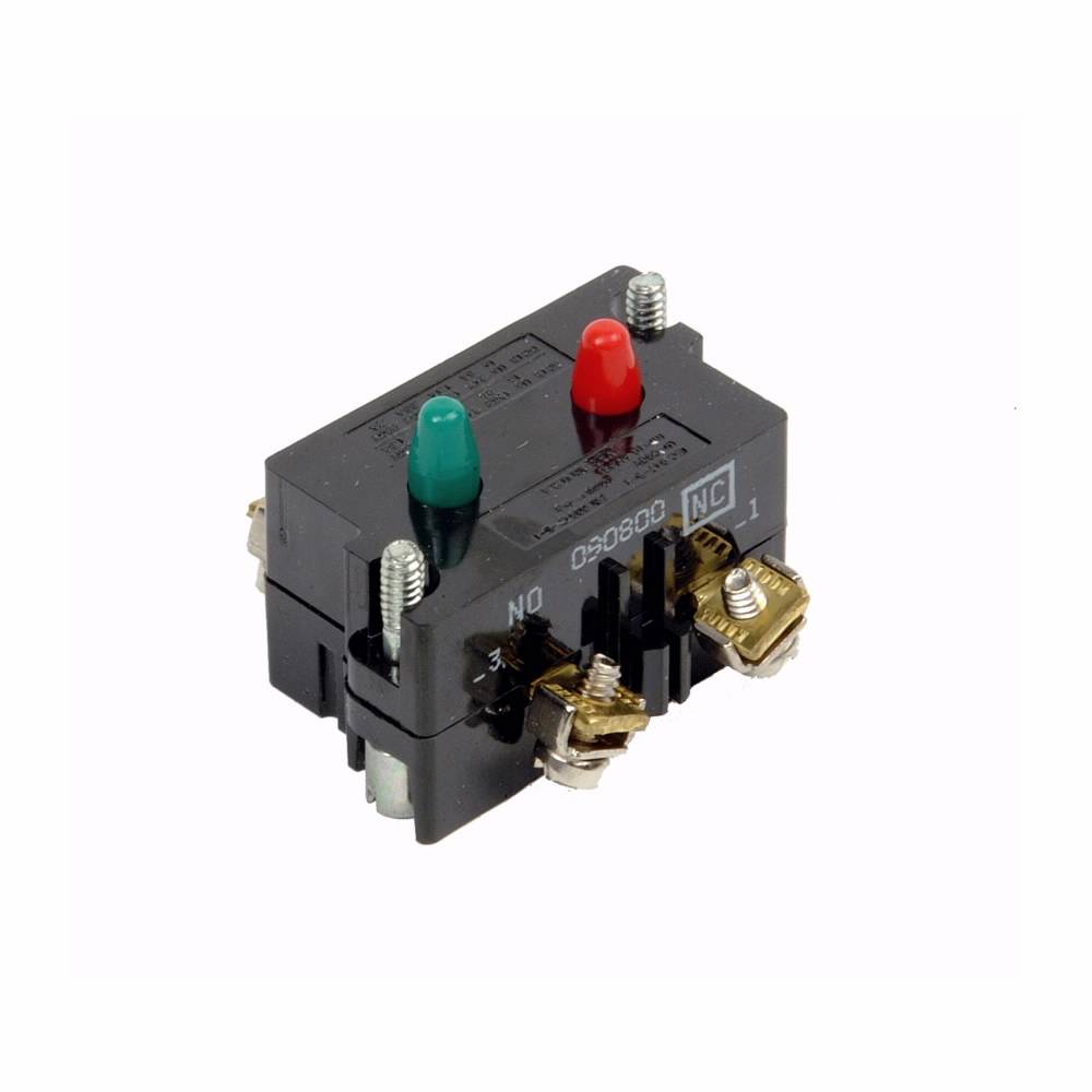 EATON 10250T1 Heavy Duty Contact Block, 30.5 mm, 1NC-1NO Contact