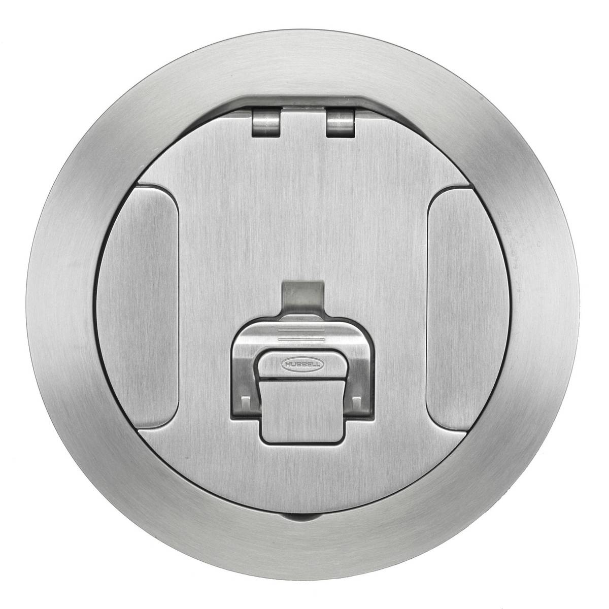 Wiring Device-Kellems SystemOne CFBS1R6CVRALU CFB2G Standard Floor Box Cover, 7-1/2 in Dia, 7-1/2 in L x 7-1/2 in W, Cast Aluminum
