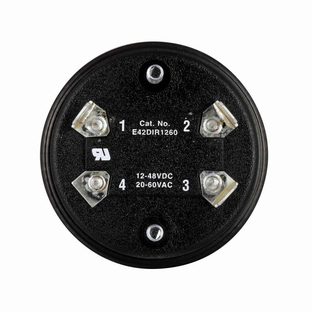EATON E42DIR1260 E42DI24/E42DIR Elapsed Time Meter, 6 Digits, Round LCD Display