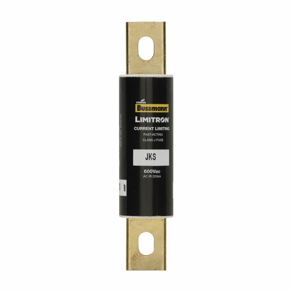 Bussmann Limitron™ JKS-100 Current Limiting Fast Acting Fuse, 100 A, 600 V, 200 kAIC Interrupt, J Class, Cartridge Body