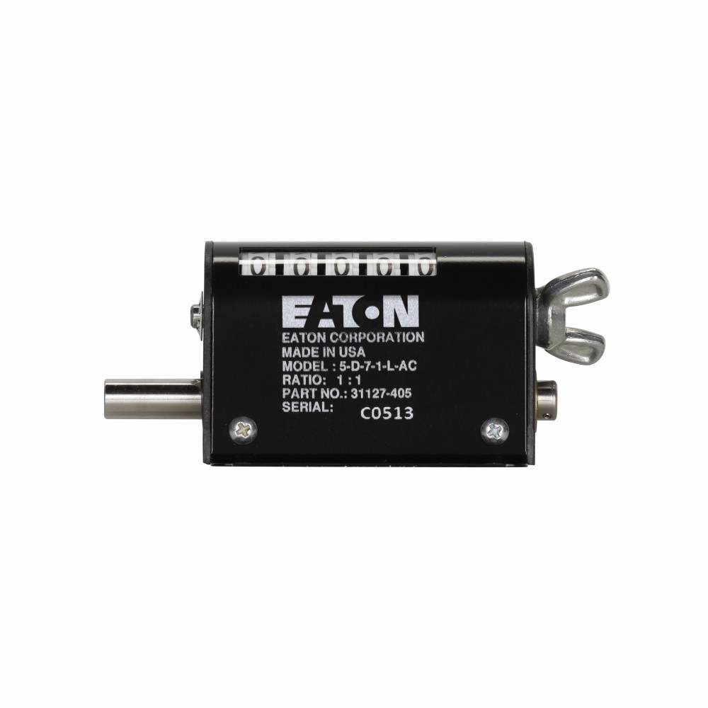 EATON 5-D-6-1-CL D6 Revolution Totalizer, 5 Digits, Black-On-White Background Display, 13 Counts per Second
