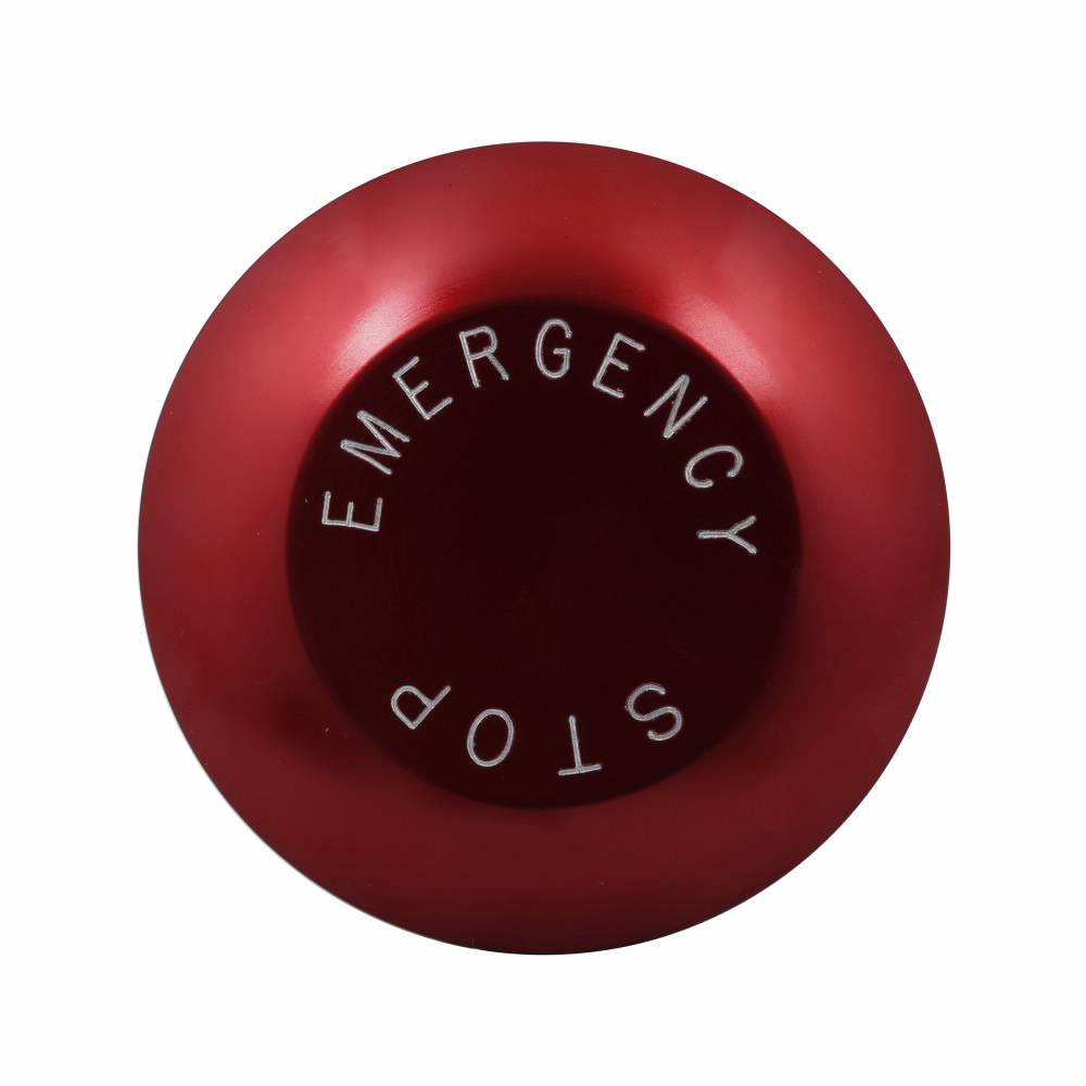 EATON 10250TJ62 Blank Heavy Duty Oiltight/Watertight Operator Button, 2.4 in L x 2.1 in W x 3.3 in H, NEMA 1/2/3/3R/4/4X/12/13/IP65, Round, Anodized Aluminum