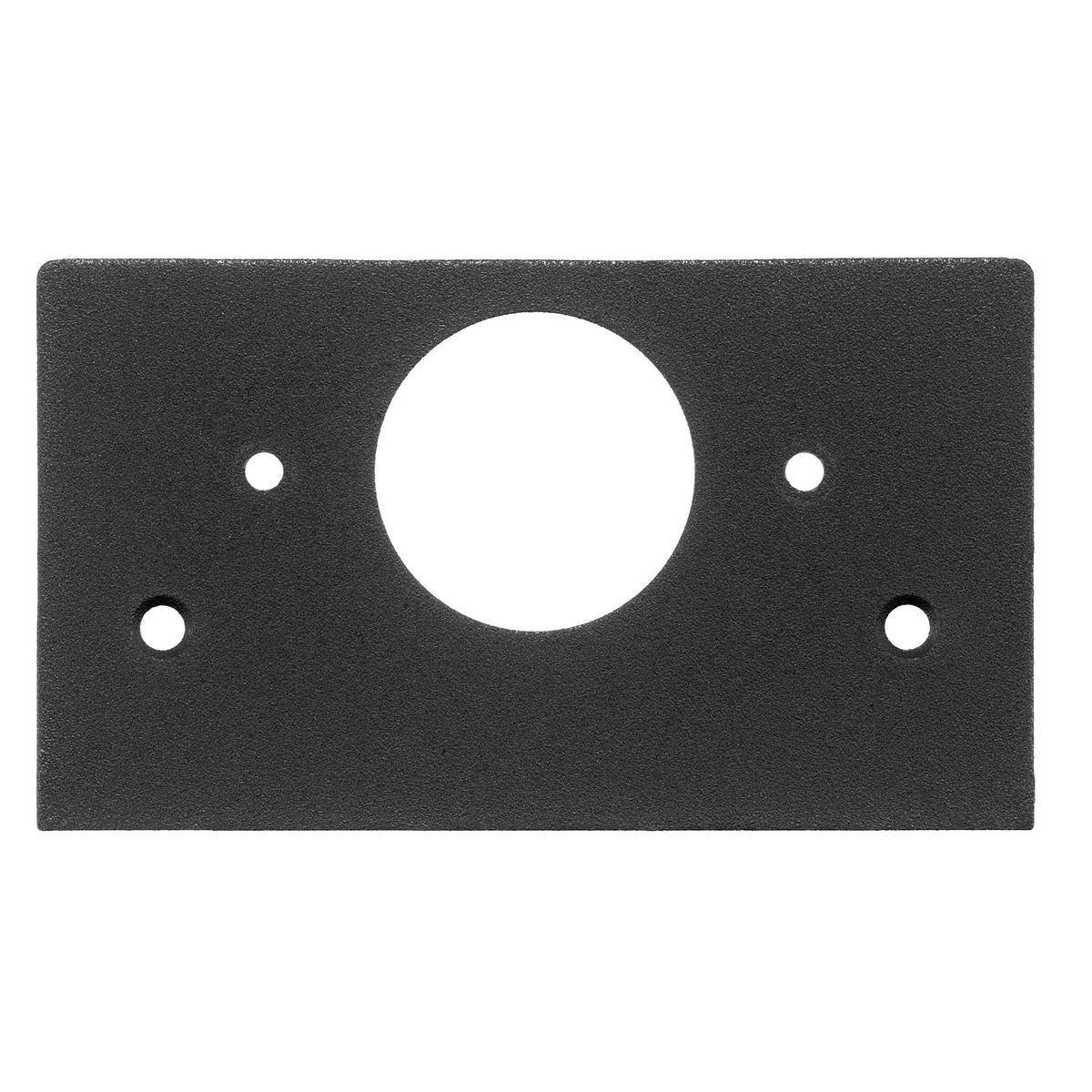 PREMISE WIRING SS2309SBKA Standard Faceplate, Aluminum