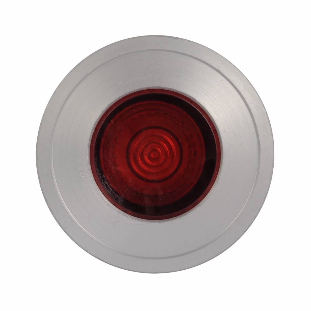 EATON 10250TC57 Blank Heavy Duty Oiltight/Watertight Side-Lighted Operator Lens, 1.6 in L x 1.6 in W x 0.6 in H, NEMA 1/2/3/3R/4/4X/12/13/IP65, Round, Aluminum
