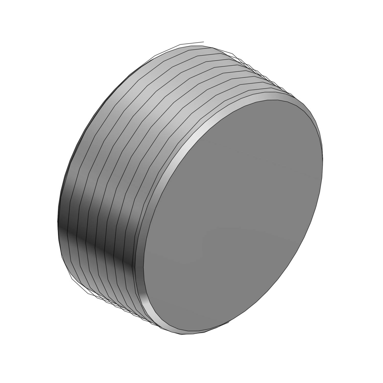 T&B® PLG6-TB Explosionproof Dust-Ignition Proof Recessed Plug With Flush Head, 2 in, For Use With Rigid/IMC Conduits, Iron, Zinc Plated