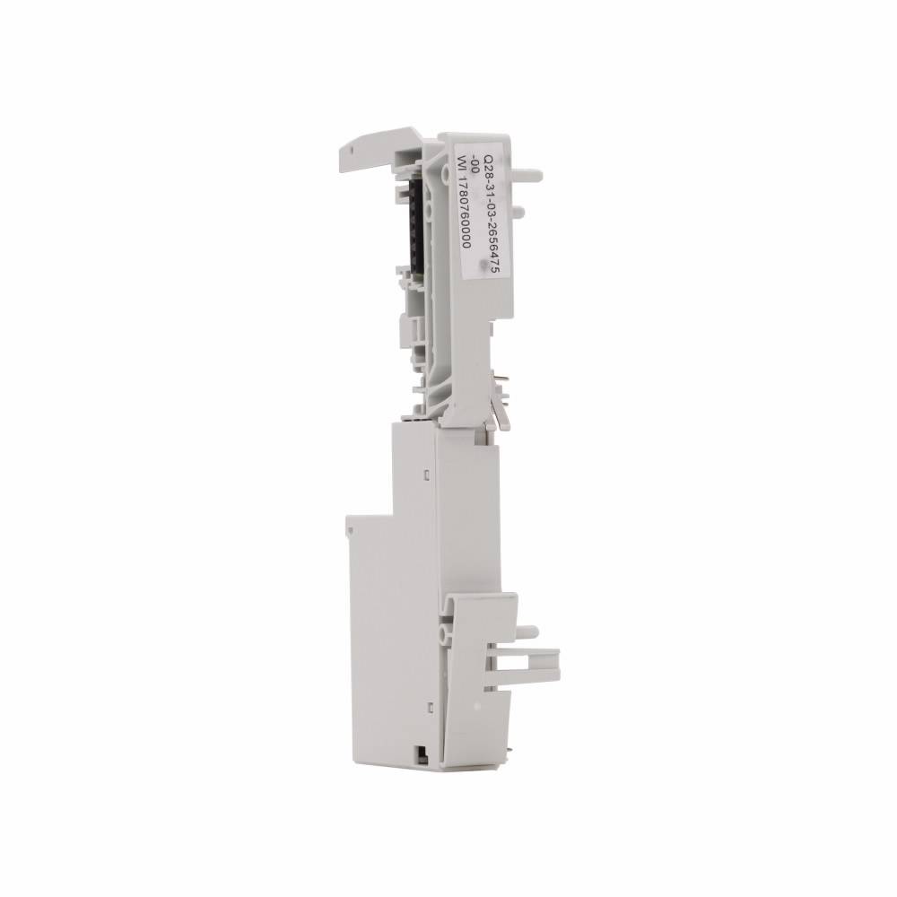 EATON XN-S3S-SBC 3-Level Connection Plug-In Slice I/O Base Module, Screw Wire Clamp, For Use With XN-2DO-24VDC-0.5A-P, XN-2DO-24VDC-0.5A-N, XN-2DO-24VDC-2A-P and XN-2DO-120/230VAC-0.5A Digital Output Module