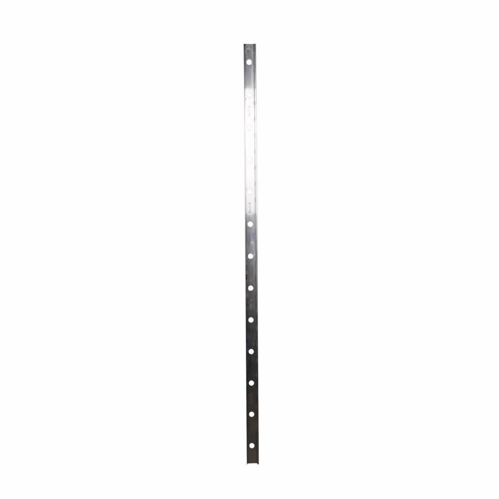 EATON XBANS35PL Raised Slotted DIN Rail, 2 m L x 35 mm W x 58 mm H, Aluminum