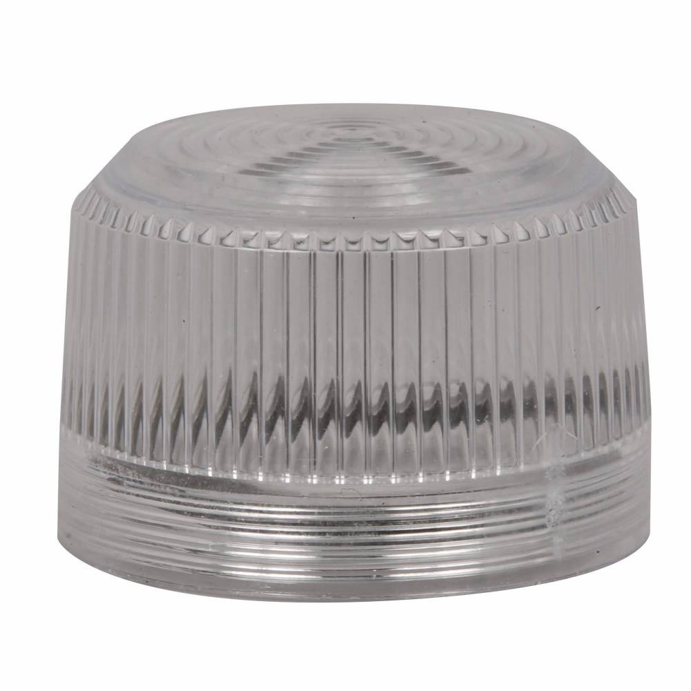 EATON 10250TC5N Blank Heavy Duty Oiltight/Watertight Operator Lens, 30.5 mm, NEMA 1/2/3/3R/4/4X/12/13/IP65 NEMA Rating, Round Shape, Plastic