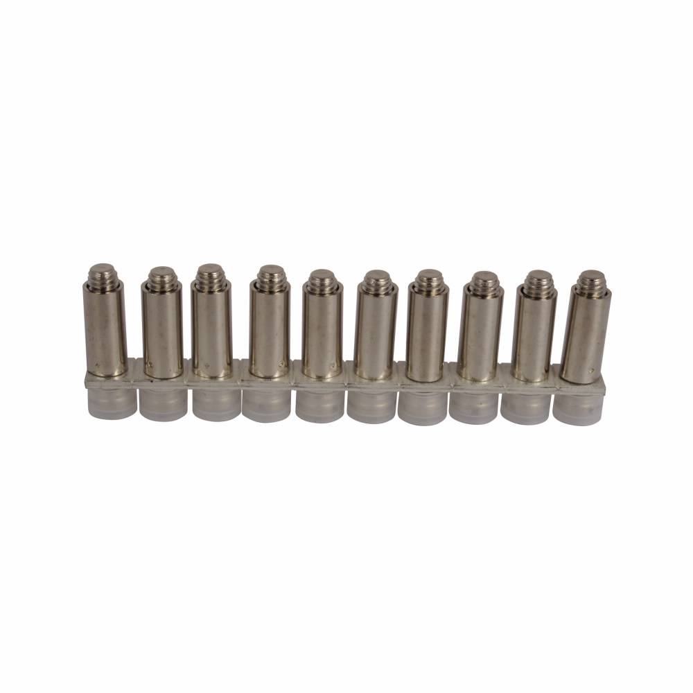 EATON XBAFBR105N 10-Position Fixed Bridge, For Use With XBMUK25 Mini Screw Connection Terminal/Ground Block